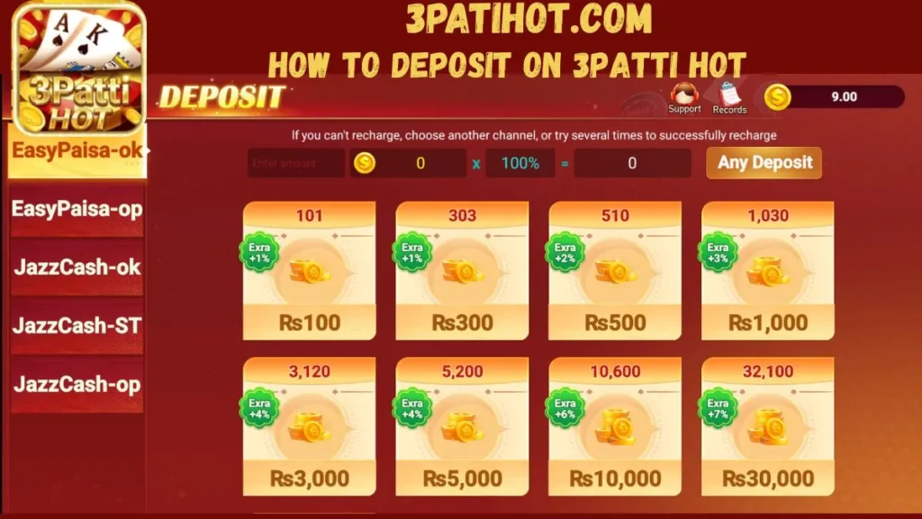 3patti hot deposit
