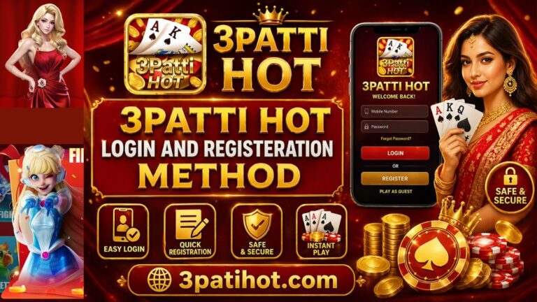 3Patti Hot login and Registration