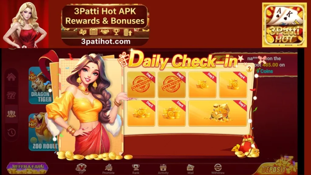 welcome bonus 3patti hot game 