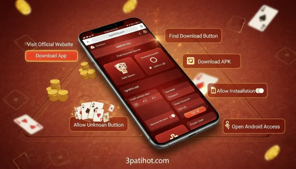 Download 3Patti Hot Game on Android